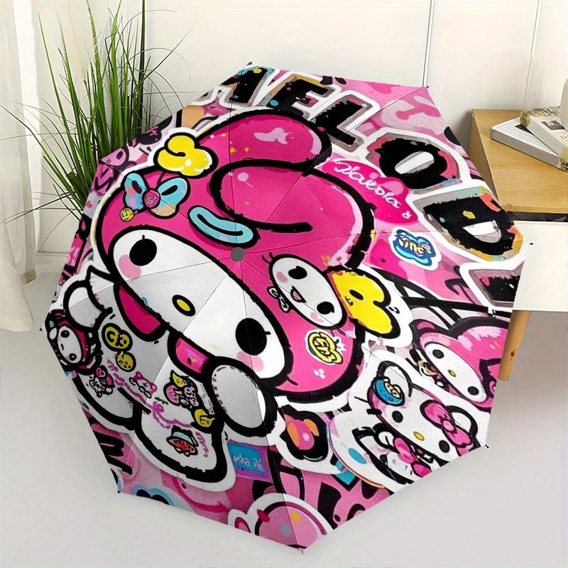 My Melody,Hello Kitty Automatic Folding Umbrella Simple 8 Rib Design, Bright Cartoon Pattern, Durable Iron Frame, Suitable For Travel, Outdo
My Melody,Hello Kitty Automatic Folding Umbrella Simple 8 Rib Design, Bright Cartoon Pattern, Durable Iron Frame, Suitable For Travel, Outdo