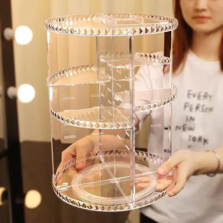 1 Pcs 360° Rotating Makeup Organizer Desktop Makeup Stand Acrylic Cosmetics Lipstick Display Case Household Fashion Storage Box чистый
1 Pcs 360° Rotating Makeup Organizer Desktop Makeup Stand Acrylic Cosmetics Lipstick Display Case Household Fashion Storage Box чистый