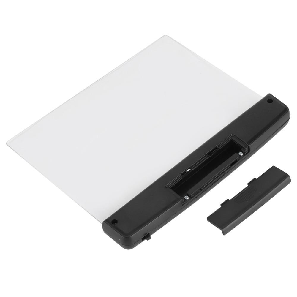 Flicker-free Acrylic + ABS Reading Light 14.2x17.5x1.5cm Black Reading Lamp Book Light Student Use чорний
Flicker-free Acrylic + ABS Reading Light 14.2x17.5x1.5cm Black Reading Lamp Book Light Student Use чорний