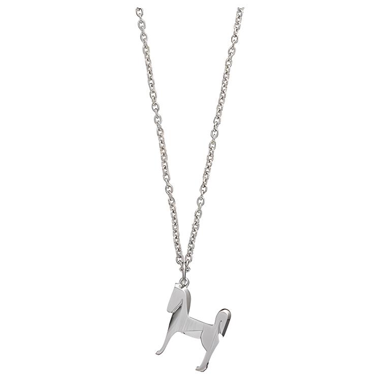 Hermes Panache Horse Pendant Metal Palladium Plated Necklace Unisex necklace Silver H077298FB00 Basic Packaging-Box+Dust Bag or Padding Board
Hermes Panache Horse Pendant Metal Palladium Plated Necklace Unisex necklace Silver H077298FB00 Basic Packaging-Box+Dust Bag or Padding Board