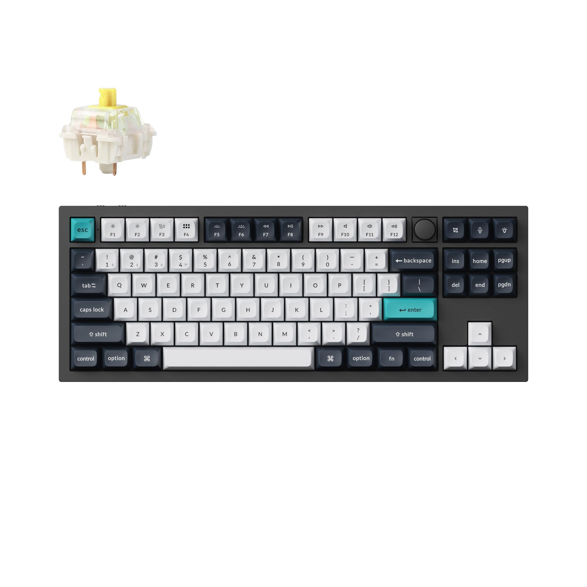 Keychron Q3 Max Wireless Custom Mechanical US RGB Hot Swap Compatible Gateron Jupiter Mechanical Windows Compatible Gateron Jupiter Mechanical Banana
Keychron Q3 Max Wireless Custom Mechanical US RGB Hot Swap Compatible Gateron Jupiter Mechanical Windows Compatible Gateron Jupiter Mechanical Banana