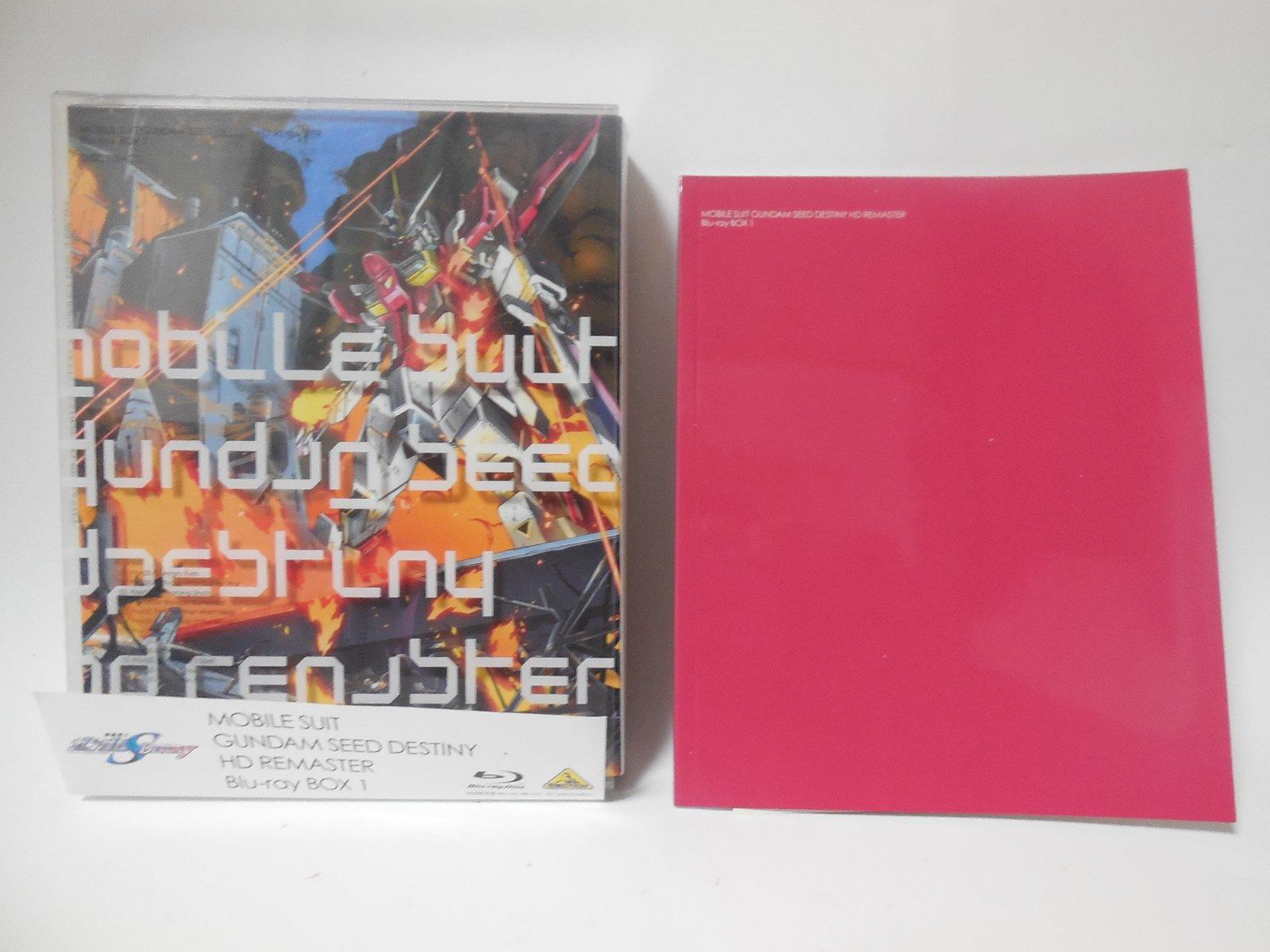 Mobile Suit Gundam SEED DESTINY HD REMASTER BOX SUIT GUNDAM SEED DESTINY HD REMASTER 1 First Limited Edition Blu-ray (MOBILE Blu-ray BOX) (Limited
Mobile Suit Gundam SEED DESTINY HD REMASTER BOX SUIT GUNDAM SEED DESTINY HD REMASTER 1 First Limited Edition Blu-ray (MOBILE Blu-ray BOX) (Limited