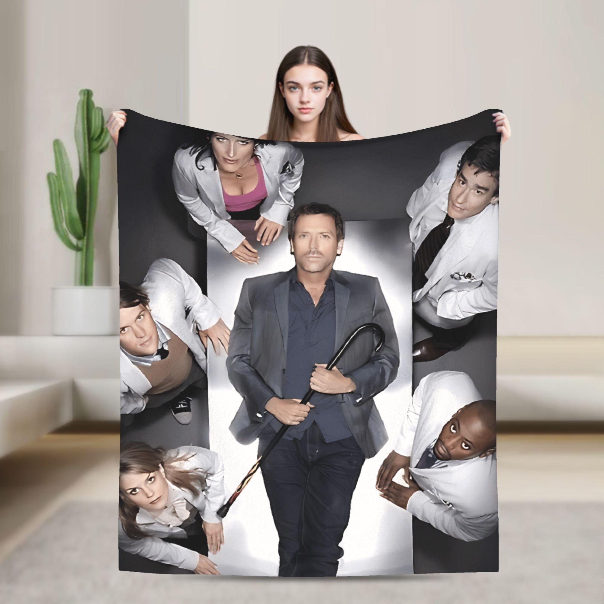 Dr Gregory House Blanket Decorative Flannel Throw Blanket For Couch Chair Super Warm ized Quality Bedspread 130x150cm
Dr Gregory House Blanket Decorative Flannel Throw Blanket For Couch Chair Super Warm ized Quality Bedspread 130x150cm