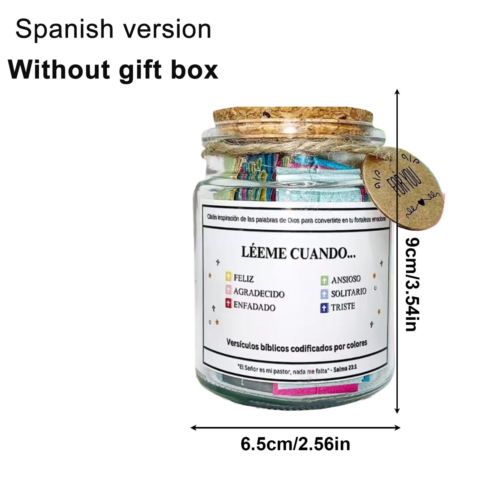 NEW Quran Verse Jar Scripture Hope And Prayer Jar English Or French Emotional Scripture Jars For Christmas Easter Baptism
NEW Quran Verse Jar Scripture Hope And Prayer Jar English Or French Emotional Scripture Jars For Christmas Easter Baptism