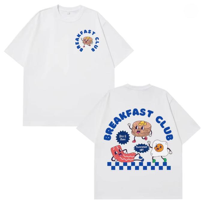 Funny Breakfast Club Vintage Graphic Tees Summer Shortsleeved Cotton Fashion Loose Tshirt Unisex Women Oversized Trendy Tshirts 4XL
Funny Breakfast Club Vintage Graphic Tees Summer Shortsleeved Cotton Fashion Loose Tshirt Unisex Women Oversized Trendy Tshirts 4XL