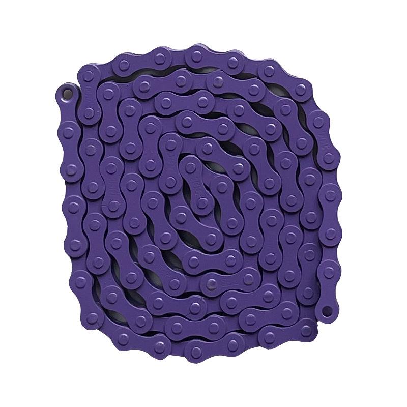 Ланцюг Dead Fly для гірського велосипеда з однією швидкістю, 94 ланки фіолетовий
Ланцюг Dead Fly для гірського велосипеда з однією швидкістю, 94 ланки фіолетовий