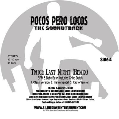 12inch Record VARIOUS - Twice Last Night / Keep Doing What NONE Silent Giant En 2004 US Rap & Hip-Hop/R&B Used
12inch Record VARIOUS - Twice Last Night / Keep Doing What NONE Silent Giant En 2004 US Rap & Hip-Hop/R&B Used
