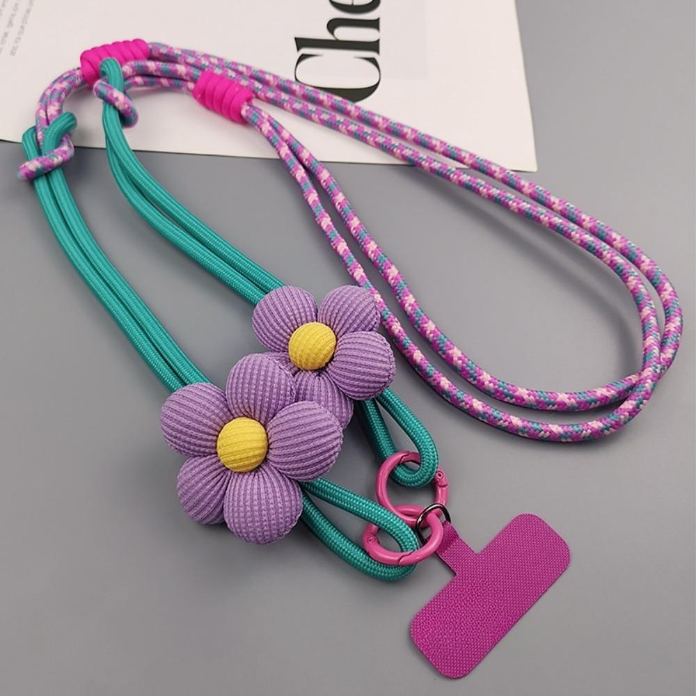 3 in 1 Creative Long Crossbody Mobile Phone Hanging Rope Neck Lanyard Wrist Strap Removable Phone Lanyard Flower Hanging Rope
3 in 1 Creative Long Crossbody Mobile Phone Hanging Rope Neck Lanyard Wrist Strap Removable Phone Lanyard Flower Hanging Rope