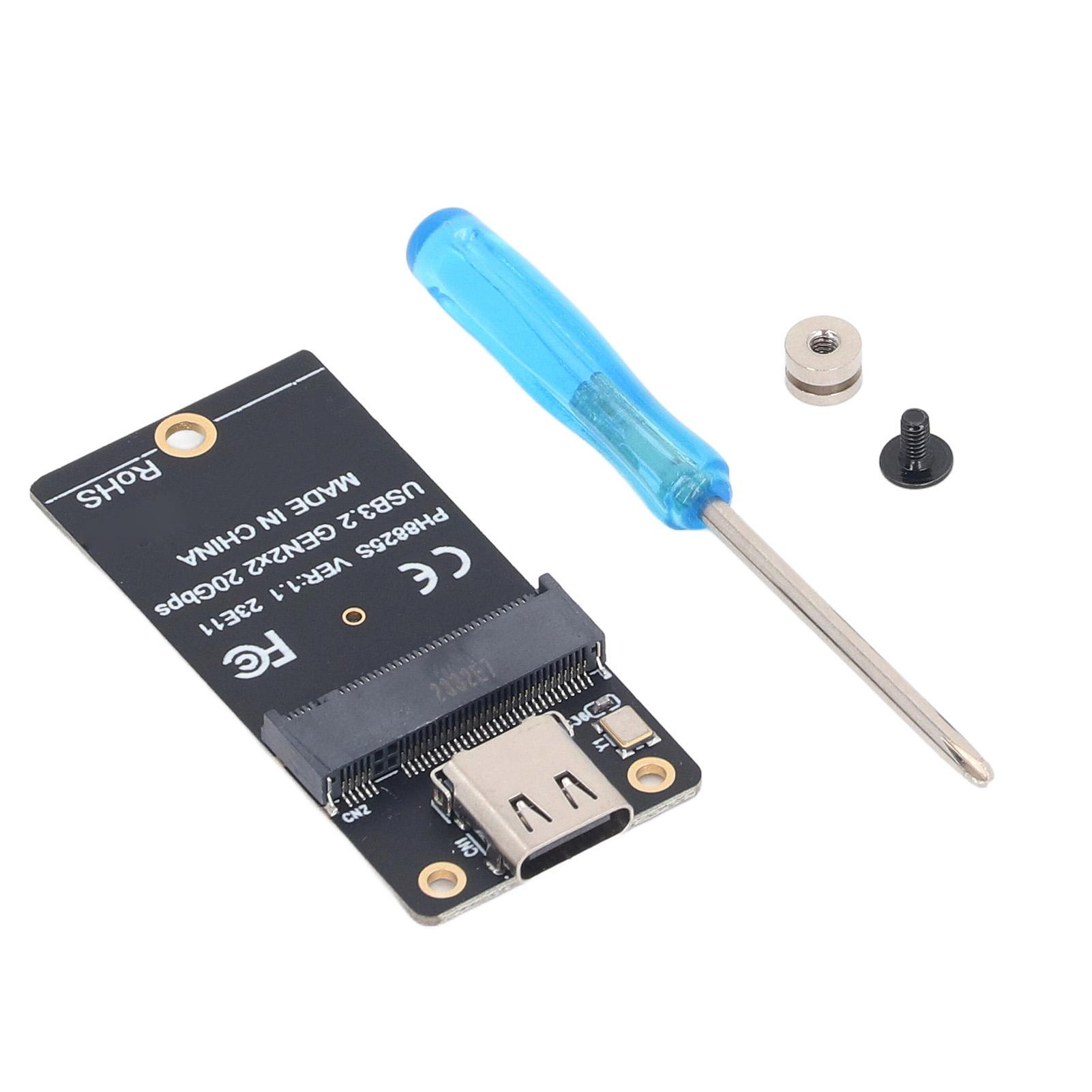 M.2 to Type C NVMe Hard Disk Converter Board ASM2364 Chip M.2 Solid State Drive Adapter Board for
M.2 to Type C NVMe Hard Disk Converter Board ASM2364 Chip M.2 Solid State Drive Adapter Board for