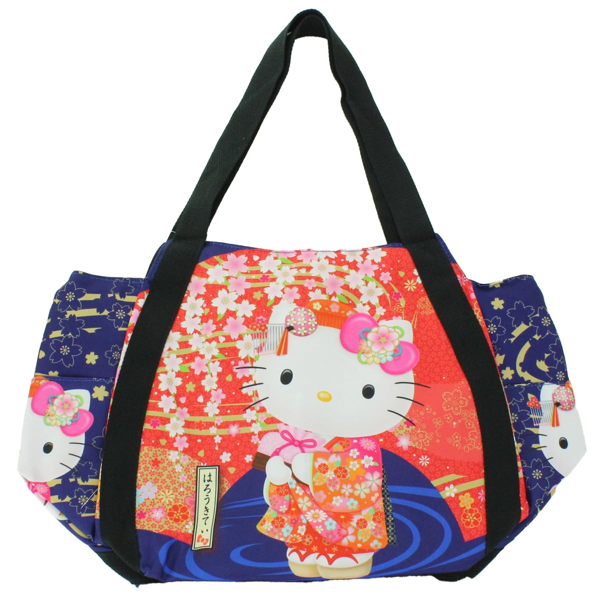 Yasuda Tsusho Japanese Pattern Print Balloon Bag Hello Kitty Sanrio Characters Weeping Cherry Blossoms
Yasuda Tsusho Japanese Pattern Print Balloon Bag Hello Kitty Sanrio Characters Weeping Cherry Blossoms