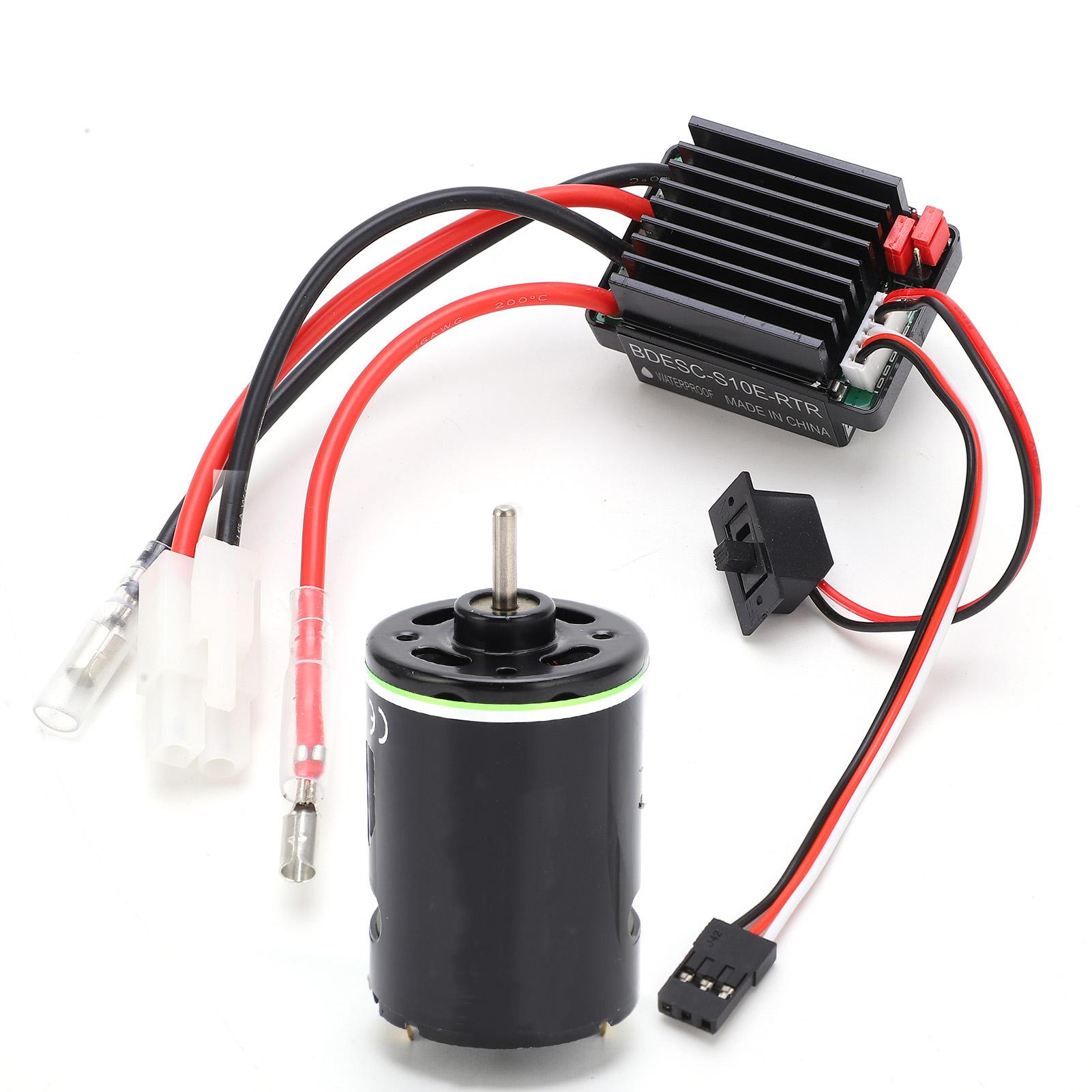 Високий крутний момент 540 Brushed Motor 320A ESC Combo Set для осьового SCX10 TRX4 D90 Redcat GEN8 RC
Високий крутний момент 540 Brushed Motor 320A ESC Combo Set для осьового SCX10 TRX4 D90 Redcat GEN8 RC