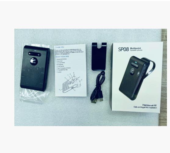 SP08 Sun Visor Bluetooth 5. Hands-free Speaker Call Vibration Boot One for Two Caller Number Call System
SP08 Sun Visor Bluetooth 5. Hands-free Speaker Call Vibration Boot One for Two Caller Number Call System