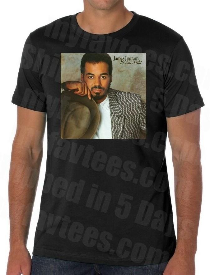 James Ingram Just Once One Hundred Ways T Shirt Unisex T-Shirt XXL
James Ingram Just Once One Hundred Ways T Shirt Unisex T-Shirt XXL