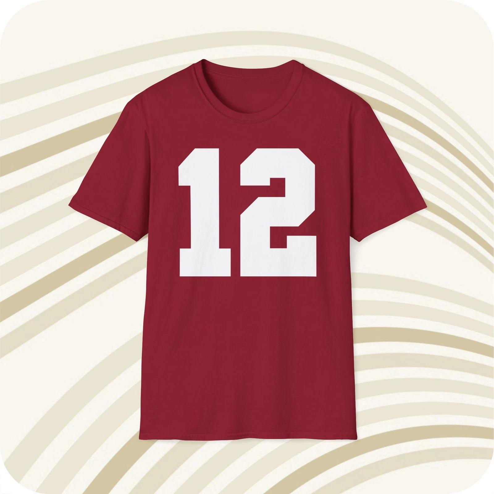 Joe Namath Alabama Crimson Tide #12 NCAA Jersey T shirt - Front & Back Print L
Joe Namath Alabama Crimson Tide #12 NCAA Jersey T shirt - Front & Back Print L