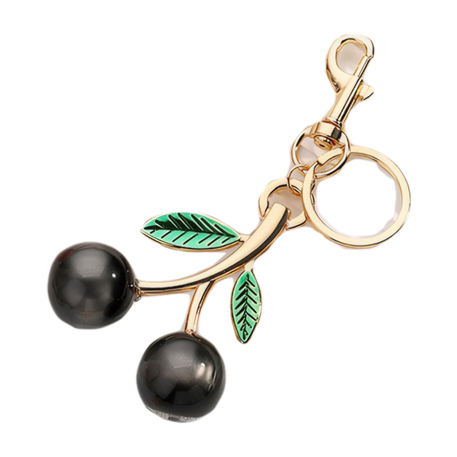 Sparkling 3D Cherry Charm Keychain Accessory Fashionable Fruit Shape Key Rings Portable Bag Decoration for Women чорний
Sparkling 3D Cherry Charm Keychain Accessory Fashionable Fruit Shape Key Rings Portable Bag Decoration for Women чорний