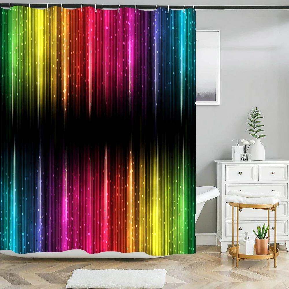 3D Fashion Colorful Cool Printed Fabric Shower Curtain Waterproof Polyester Bathroom Curtains Home Decorate Curtains With Hooks W60H190(CM)-1 Pcs
3D Fashion Colorful Cool Printed Fabric Shower Curtain Waterproof Polyester Bathroom Curtains Home Decorate Curtains With Hooks W60H190(CM)-1 Pcs