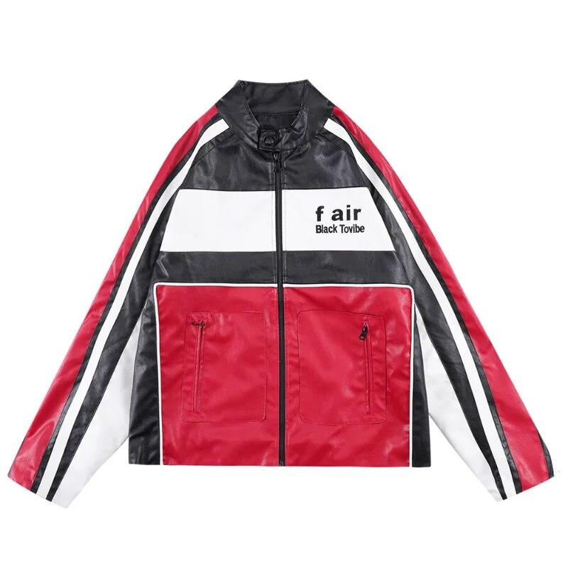 Winter Thickened PU Leather Jacket Men s Letter Printed Embroidered Standing Neck Motorcycle Jacket Couple Street Hip Hop Coat
Winter Thickened PU Leather Jacket Men s Letter Printed Embroidered Standing Neck Motorcycle Jacket Couple Street Hip Hop Coat