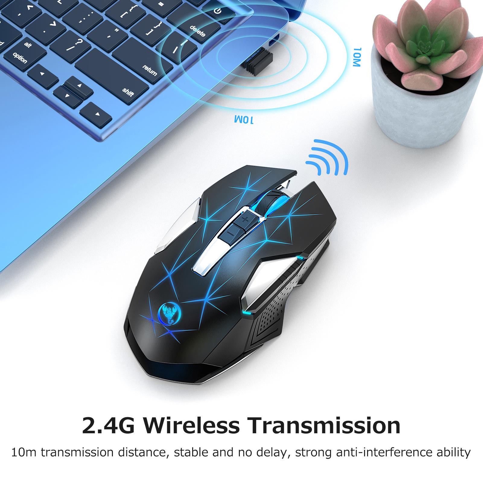 HXSJ T300 2.4G Беспроводная мышь Эргономичная мышь 3 Регулируемый DPI Цветной встроенный дышащий свет
HXSJ T300 2.4G Беспроводная мышь Эргономичная мышь 3 Регулируемый DPI Цветной встроенный дышащий свет