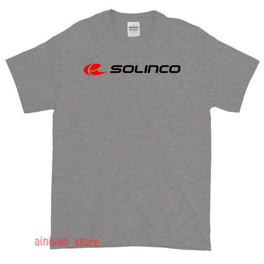 New Solinco tennis racket strings Logo Men s Funny T shirt USA Size S-XXL 4XL
New Solinco tennis racket strings Logo Men s Funny T shirt USA Size S-XXL 4XL
