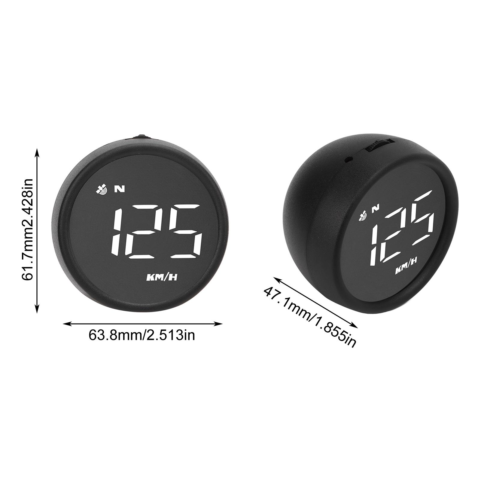 2.6in HUD Display GPS Speedometer Multiple Function Overspeed Fatigue Driving Reminder for Car Motorcycle SUV Van RV Bus
2.6in HUD Display GPS Speedometer Multiple Function Overspeed Fatigue Driving Reminder for Car Motorcycle SUV Van RV Bus