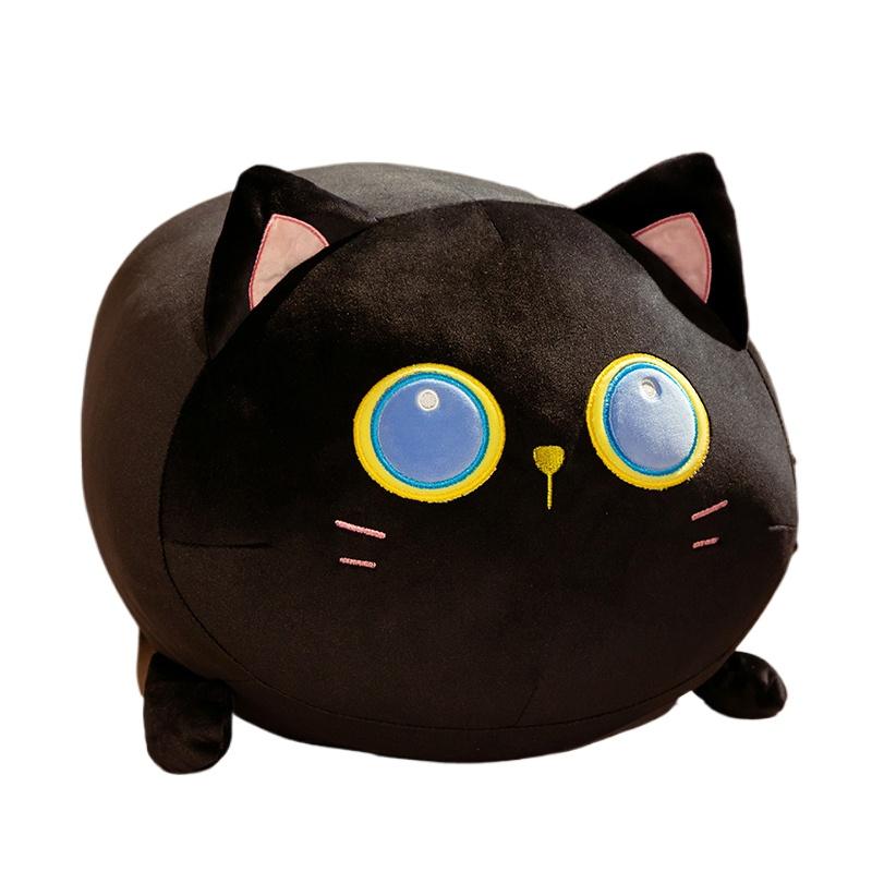 Stuffed Giant Black Cat Plush Toy Big Eyes Arrogant Fat Lazy Cat Throw Pillow for Boyfriend Nap Sleeping Bed Decor Cushion 35cm чёрный
Stuffed Giant Black Cat Plush Toy Big Eyes Arrogant Fat Lazy Cat Throw Pillow for Boyfriend Nap Sleeping Bed Decor Cushion 35cm чёрный