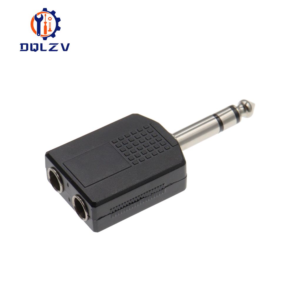 Stereo Mono 1/4 Y Splitter Audio Adapter Splitter 6.35 Male Jack to 2 Female 6.35 1PCS
Stereo Mono 1/4 Y Splitter Audio Adapter Splitter 6.35 Male Jack to 2 Female 6.35 1PCS