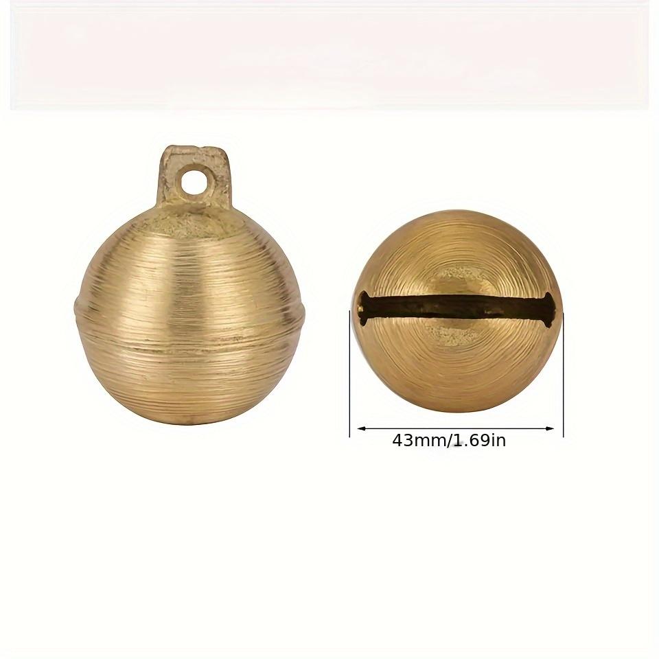 2Pcs Vintage Brass Livestock Bell for Cattle Sheep Horses Loud Retro Copper Bell Hammered Texture Durable Metal Outdoor
2Pcs Vintage Brass Livestock Bell for Cattle Sheep Horses Loud Retro Copper Bell Hammered Texture Durable Metal Outdoor