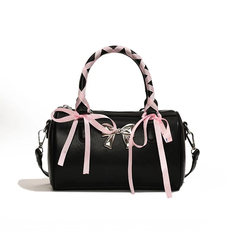 Маленькая лента дизайн симпатичная сумка через плечо из искусственной кожи сумки роскошный дизайнер женская мода 2024 бант Y2K сумка через плечо чёрный
Маленькая лента дизайн симпатичная сумка через плечо из искусственной кожи сумки роскошный дизайнер женская мода 2024 бант Y2K сумка через плечо чёрный