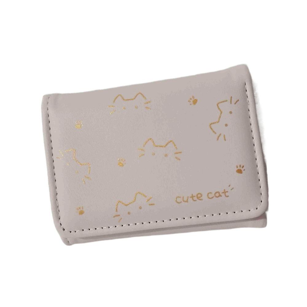 Simple 3 Folds Kitten Printed Wallet Cute Kitten Dog INS Style Coin Purse PU Leather Women Money Bags for Girls Students Gift розовый
Simple 3 Folds Kitten Printed Wallet Cute Kitten Dog INS Style Coin Purse PU Leather Women Money Bags for Girls Students Gift розовый
