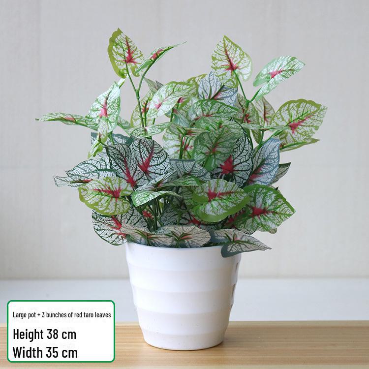 Искусственный зеленый лист редиса в горшке для украшения гостиной и рабочего стола
Искусственный зеленый лист редиса в горшке для украшения гостиной и рабочего стола