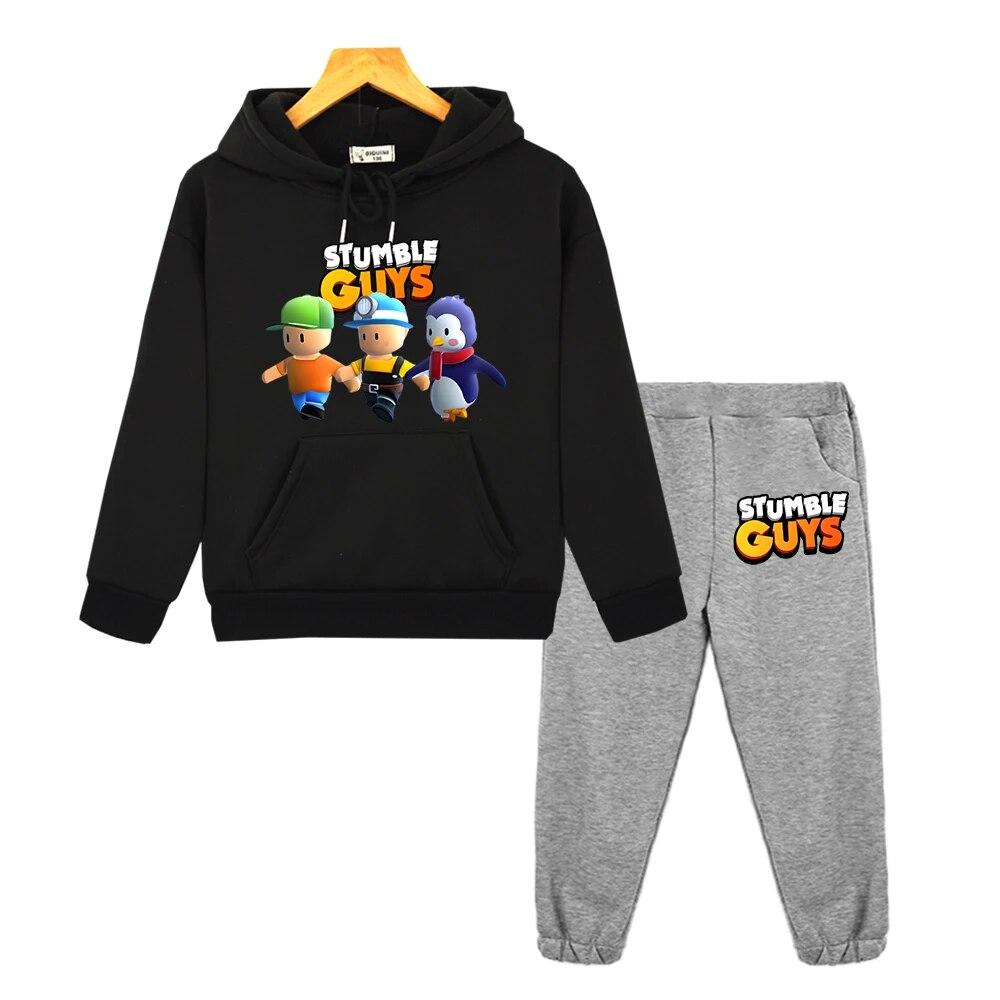 Комплекты с капюшоном Stumble Guys, осенняя детская бутиковая одежда, толстовка, пуловер, флисовая куртка, толстовка с капюшоном в стиле аниме «Каваи», комплекты для мальчиков и девочек
Комплекты с капюшоном Stumble Guys, осенняя детская бутиковая одежда, толстовка, пуловер, флисовая куртка, толстовка с капюшоном в стиле аниме «Каваи», комплекты для мальчиков и девочек