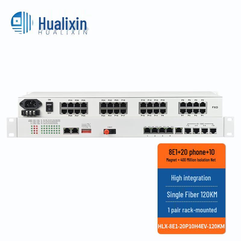 HUALIXIN Multi-Service Optical Transceiver Single Fiber 120km
HUALIXIN Multi-Service Optical Transceiver Single Fiber 120km
