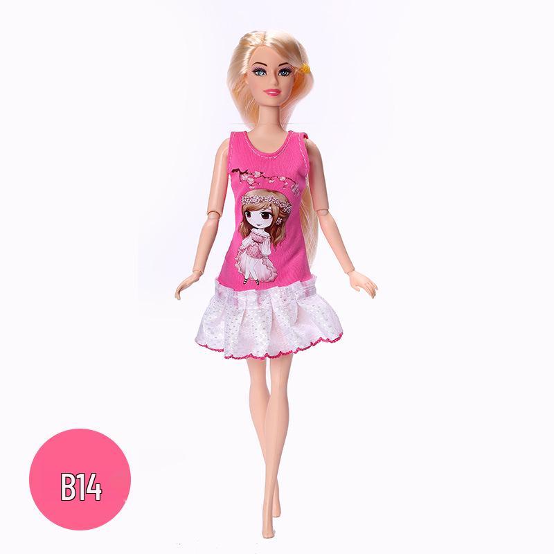 Платье для куклы Барби 30 см, модная юбка и аксессуары для девочек B14
Платье для куклы Барби 30 см, модная юбка и аксессуары для девочек B14