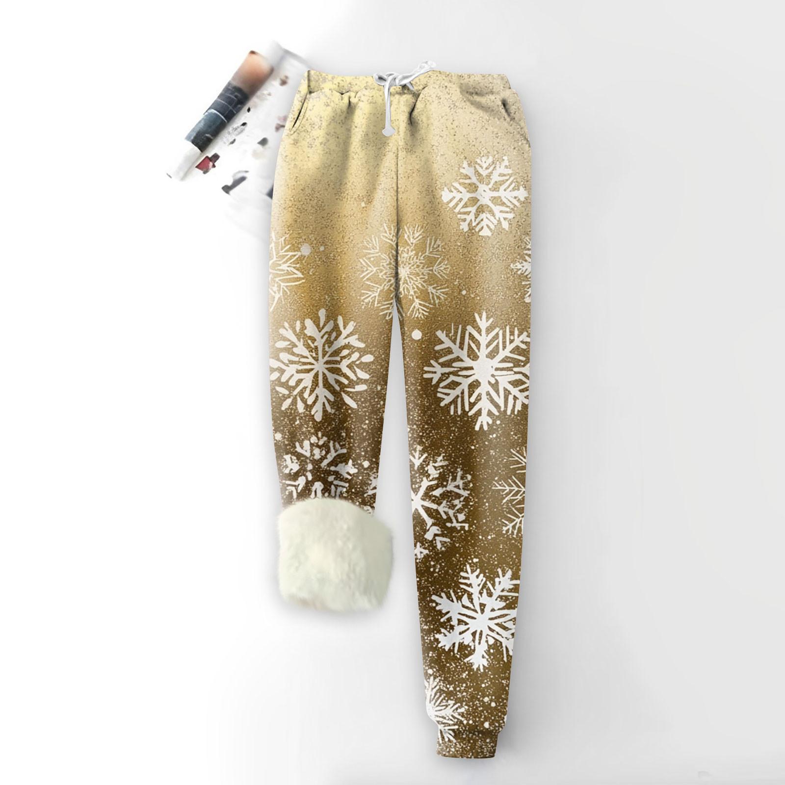 Женские модные рождественские спортивные свободные утолщенные теплые флисовые брюки с принтом XL жёлтый
Женские модные рождественские спортивные свободные утолщенные теплые флисовые брюки с принтом XL жёлтый