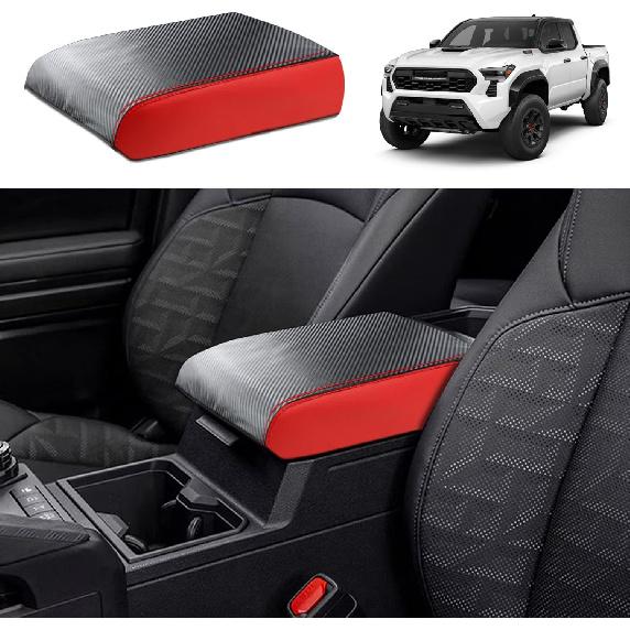 for Toyota Tacoma 2024 2025 2026 Car Armrest Cover Waterproof Center Console Pad Covers Scratch Resistance Box Cover Leather Protector Pad Decoration Carbon Fiber + Red
for Toyota Tacoma 2024 2025 2026 Car Armrest Cover Waterproof Center Console Pad Covers Scratch Resistance Box Cover Leather Protector Pad Decoration Carbon Fiber + Red