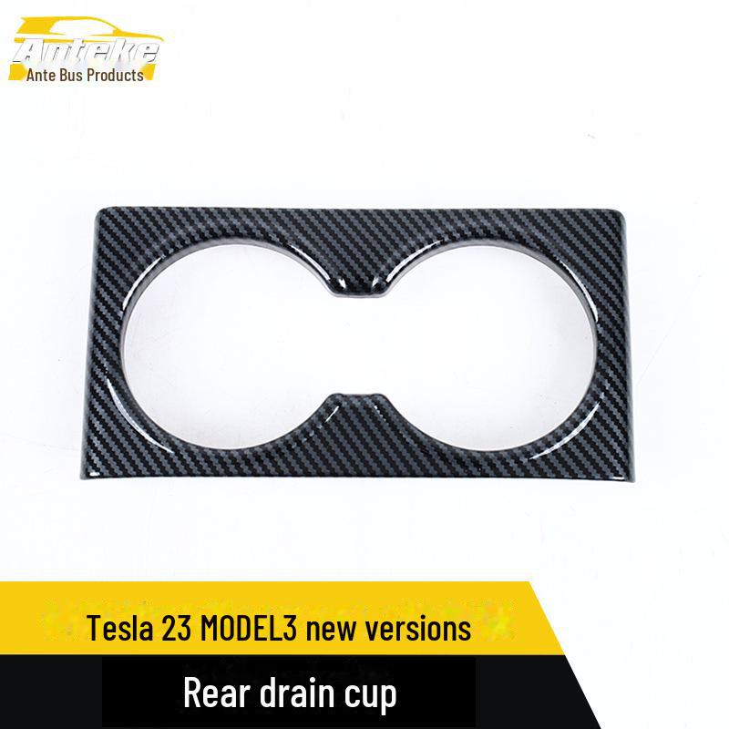 Tesla Model 3 2023 Задняя дренажная панель и подлокотник Декоративные наклейки rear drainage cup
Tesla Model 3 2023 Задняя дренажная панель и подлокотник Декоративные наклейки rear drainage cup