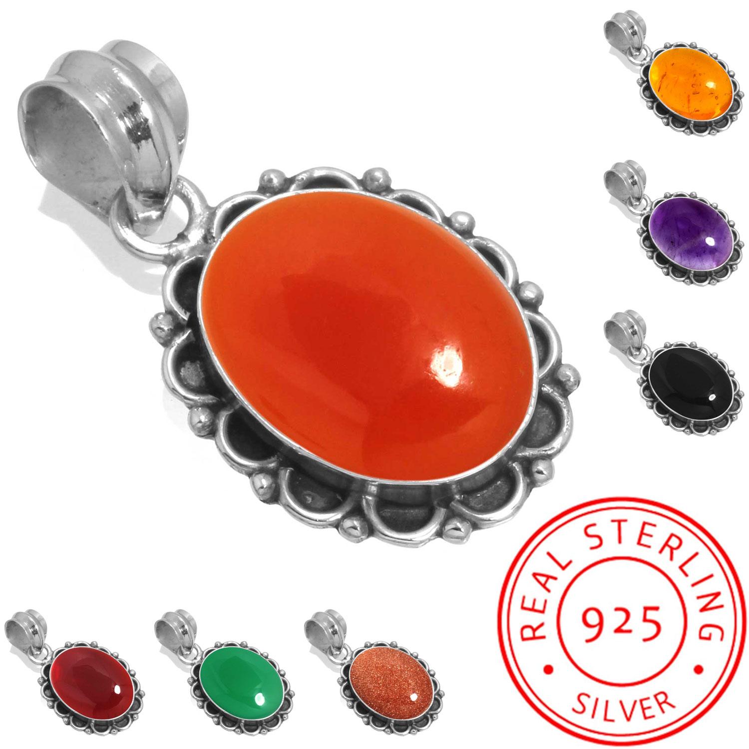 925 Sterling Silver Pendant Women Gemstone Handmade Jewelry Thanksgiving Gift Amber Amethyst Black Onyx Carnelian Garnet Quartz Green Onyx Gold Stone бурштин
925 Sterling Silver Pendant Women Gemstone Handmade Jewelry Thanksgiving Gift Amber Amethyst Black Onyx Carnelian Garnet Quartz Green Onyx Gold Stone бурштин