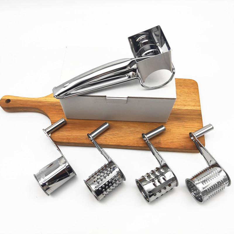 Multifunctional Garlic Ginger Household Creative Cheese Hand Crank Rotary Cheese Grater 4-in-1 White Box Set
Multifunctional Garlic Ginger Household Creative Cheese Hand Crank Rotary Cheese Grater 4-in-1 White Box Set