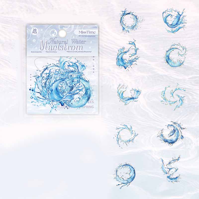 20 Sheets/Bag Blue Water Splash PET Hot Stamping Stickers For Creative Journal Scrapbooking Stationery Planner Phone Case Gift фиолетовый
20 Sheets/Bag Blue Water Splash PET Hot Stamping Stickers For Creative Journal Scrapbooking Stationery Planner Phone Case Gift фиолетовый