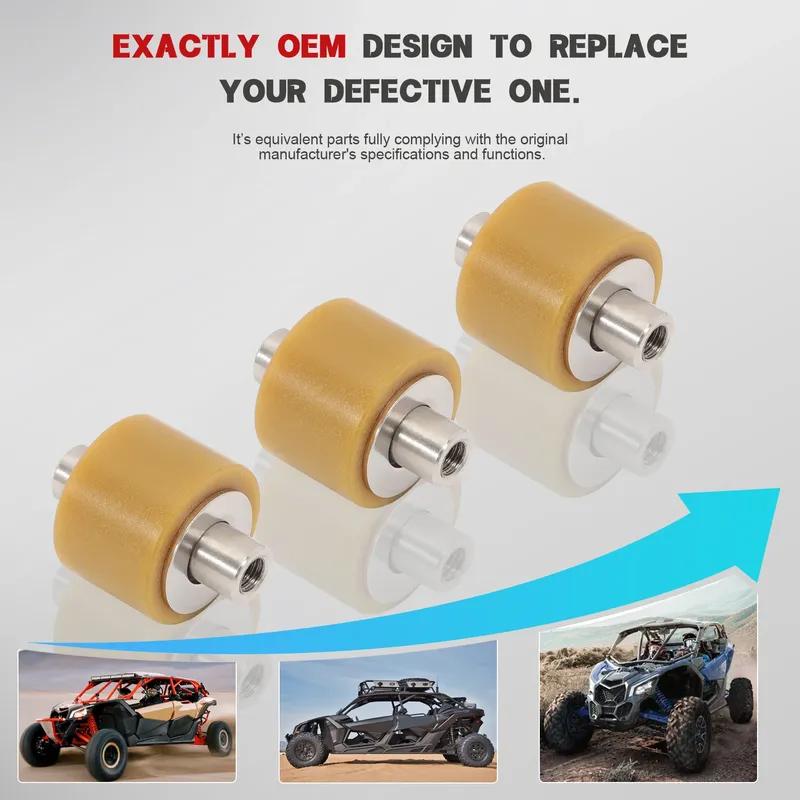 Secondary Clutch Roller Kit 417127016 420629192 47946 For Cam-Am Maverick X3 2017-, Maverick Sport 1000R Commander 1000R
Secondary Clutch Roller Kit 417127016 420629192 47946 For Cam-Am Maverick X3 2017-, Maverick Sport 1000R Commander 1000R