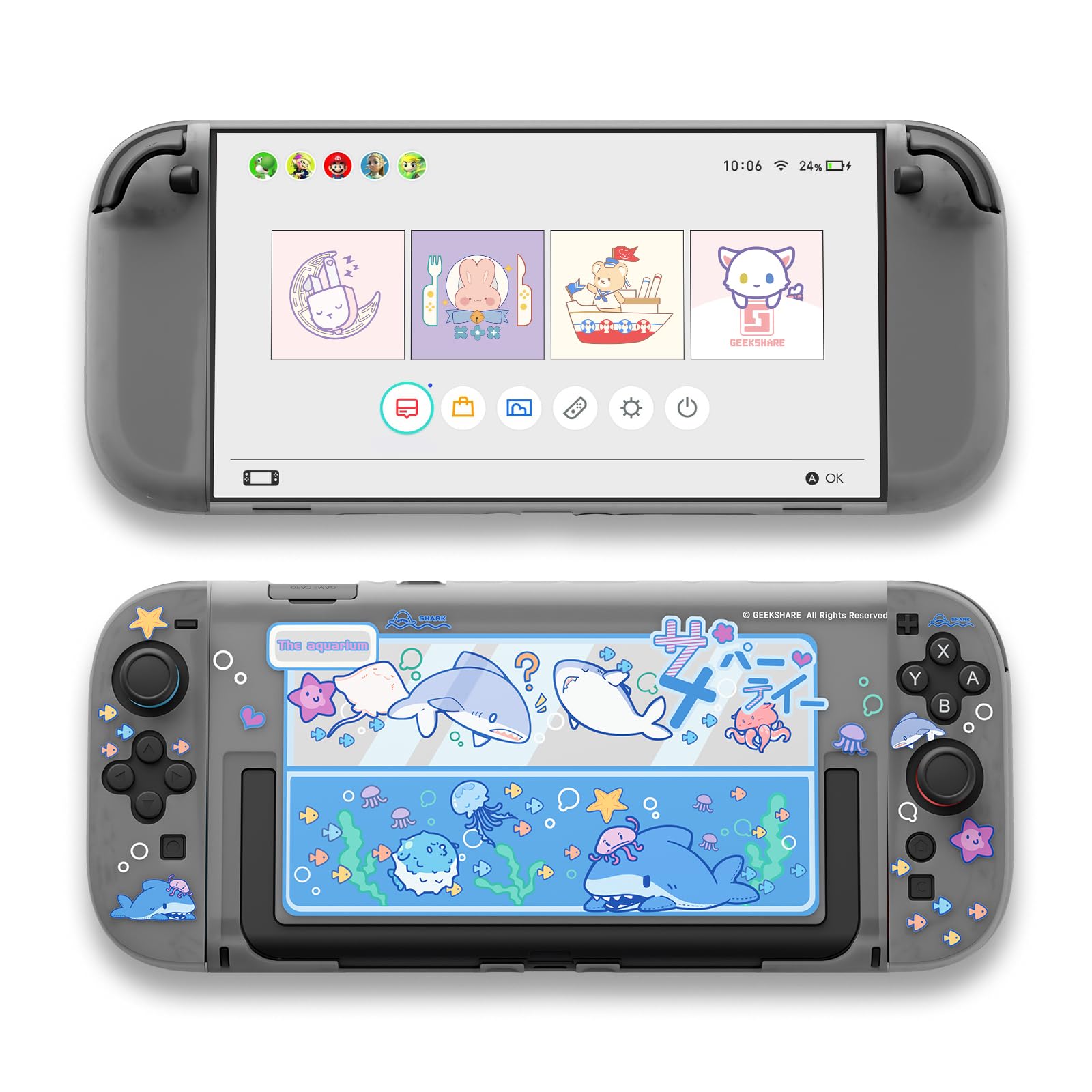 GeekShare Switch 2 Чехол для Switch 2 Совместим со switch2 Switch 2025 Чехол для Switch Чехол для Switch2 Защитный чехол для Joy-Con из ПК Раздельный чехол Полный
GeekShare Switch 2 Чехол для Switch 2 Совместим со switch2 Switch 2025 Чехол для Switch Чехол для Switch2 Защитный чехол для Joy-Con из ПК Раздельный чехол Полный