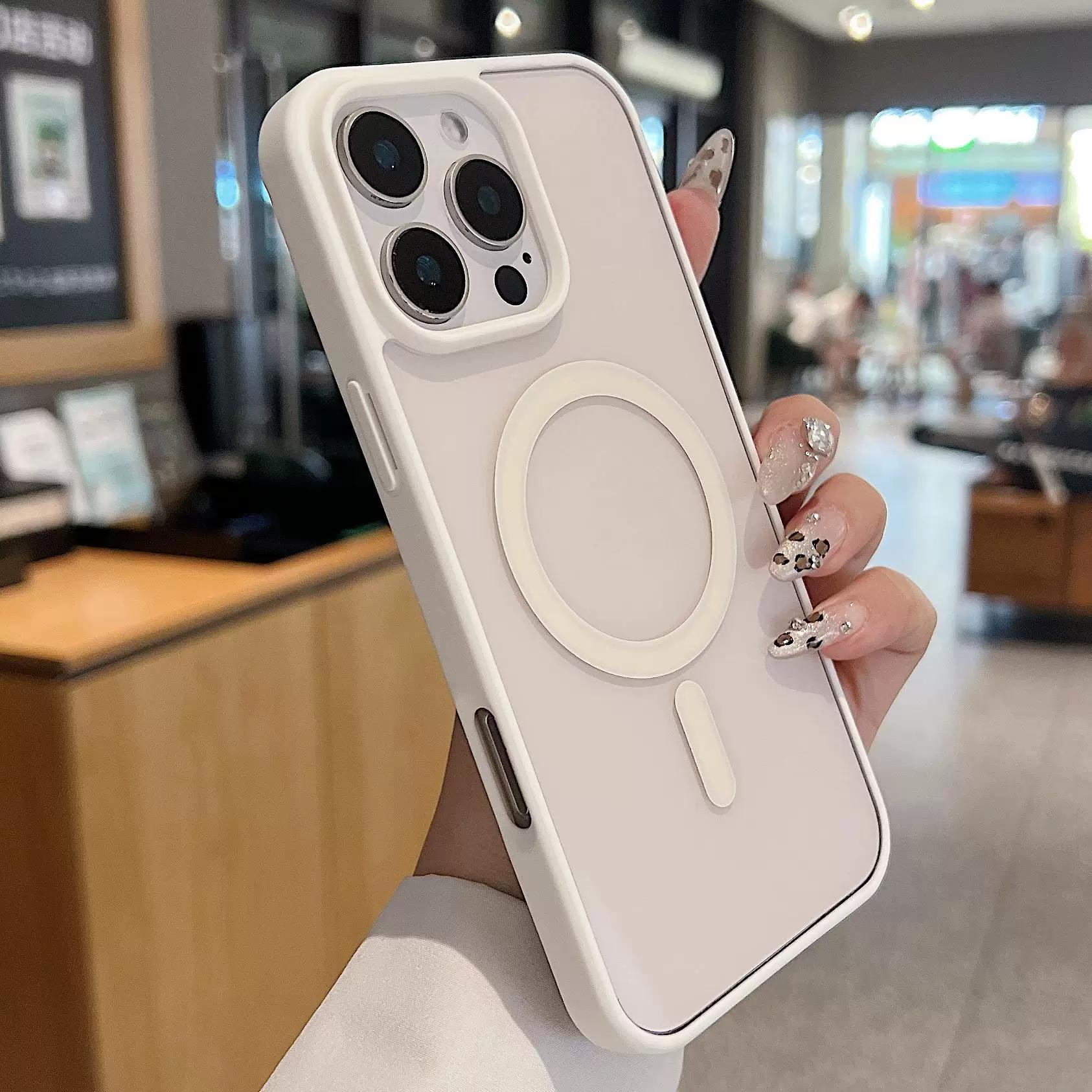 Прозрачный противоударный чехол с магнитом для iPhone 16 Беспроводная зарядка Чехлы белый
Прозрачный противоударный чехол с магнитом для iPhone 16 Беспроводная зарядка Чехлы белый