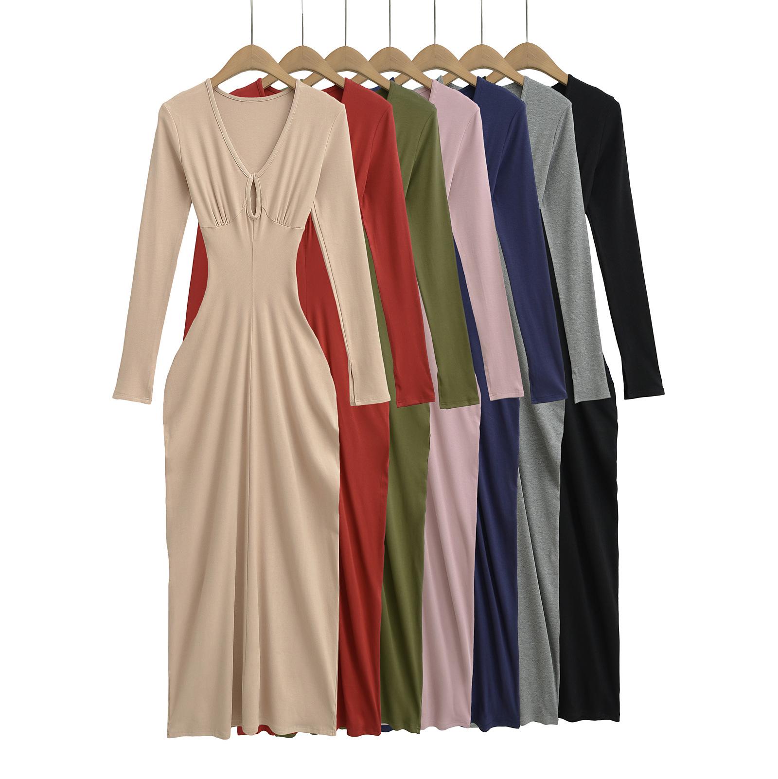 Sleek Low-Cut V-Neck Bodycon Pencil Dress - Fishtail Style for Mature, Sophisticated Women Medium бордовый
Sleek Low-Cut V-Neck Bodycon Pencil Dress - Fishtail Style for Mature, Sophisticated Women Medium бордовый