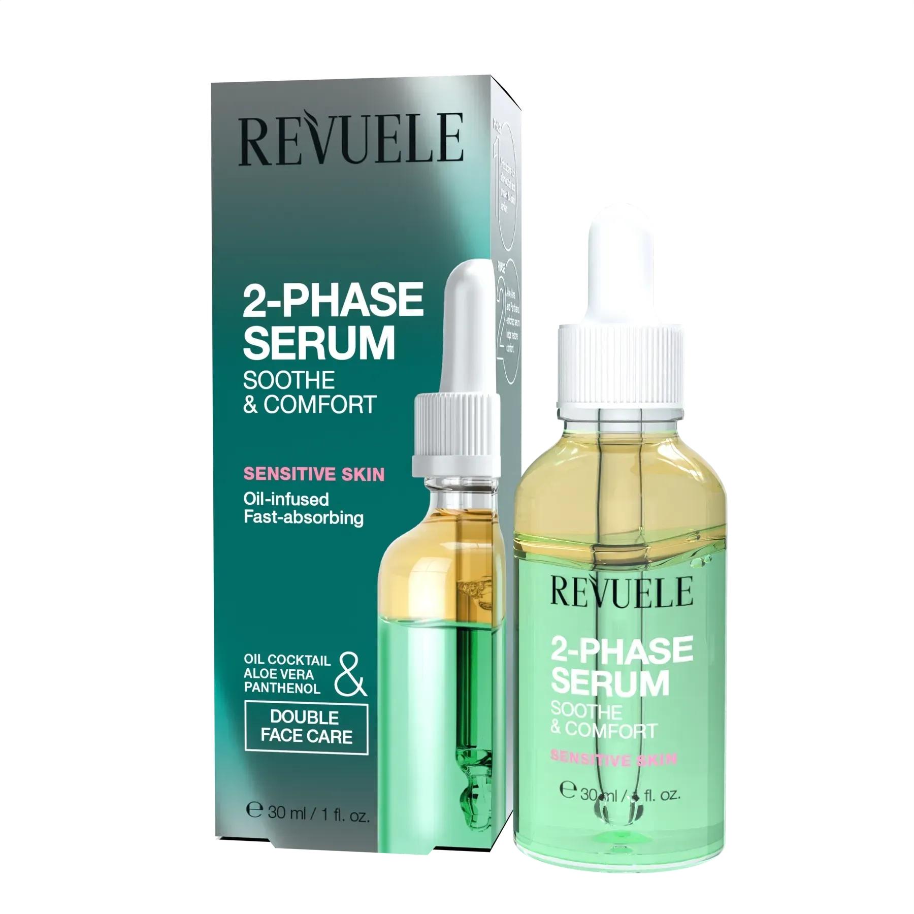 Двухфазная сыворотка для лица Успокаивающая REV 2-Phase Serum Revuele 30 мл
Двухфазная сыворотка для лица Успокаивающая REV 2-Phase Serum Revuele 30 мл
