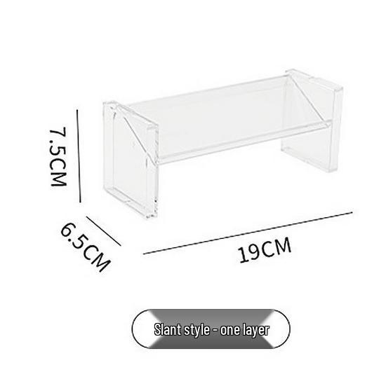 Stackable Transparent Desk Organizer for Cosmetics, Jewelry, Lipsticks, and Badges
Stackable Transparent Desk Organizer for Cosmetics, Jewelry, Lipsticks, and Badges