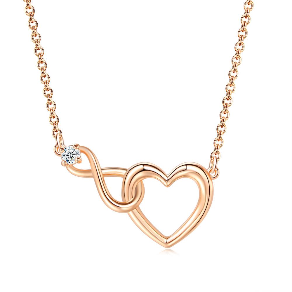 Heart Pendant Necklace for Women Crystal Infinite Love Aesthetic Korean Choker Gold Color Chain Wedding Accessories Jewelry N457
Heart Pendant Necklace for Women Crystal Infinite Love Aesthetic Korean Choker Gold Color Chain Wedding Accessories Jewelry N457
