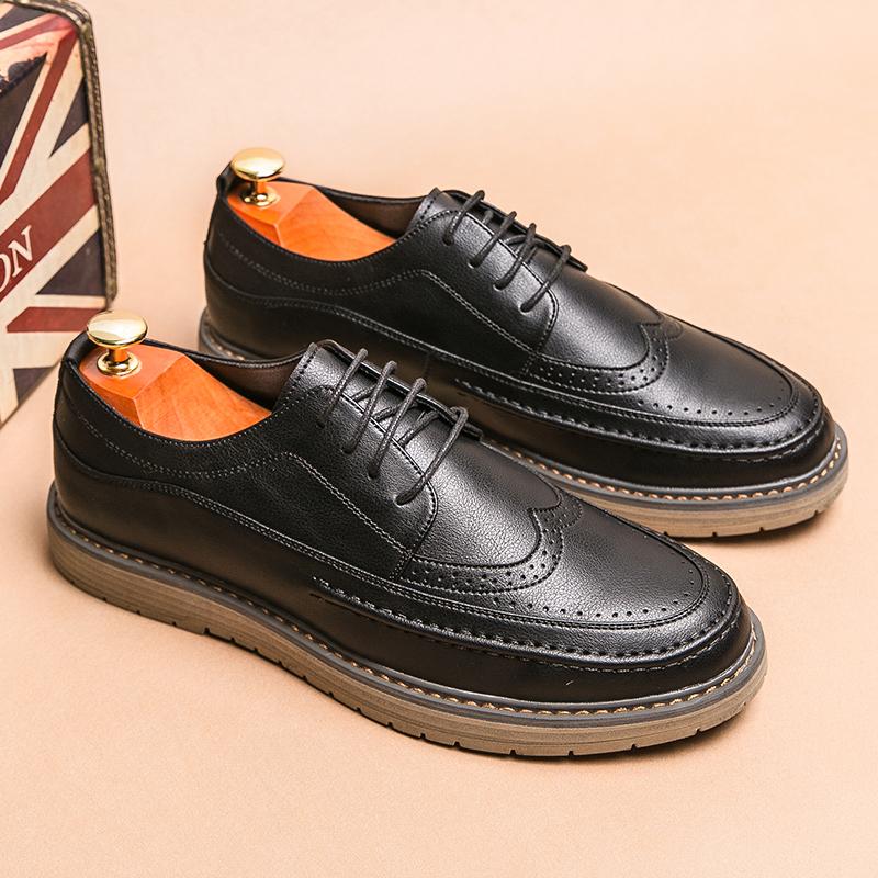 Нове чоловіче ділове шкіряне взуття Розкішна мода Весільні туфлі для нареченого Чоловіче взуття в італійському стилі Оксфорд 45 чорний
Нове чоловіче ділове шкіряне взуття Розкішна мода Весільні туфлі для нареченого Чоловіче взуття в італійському стилі Оксфорд 45 чорний