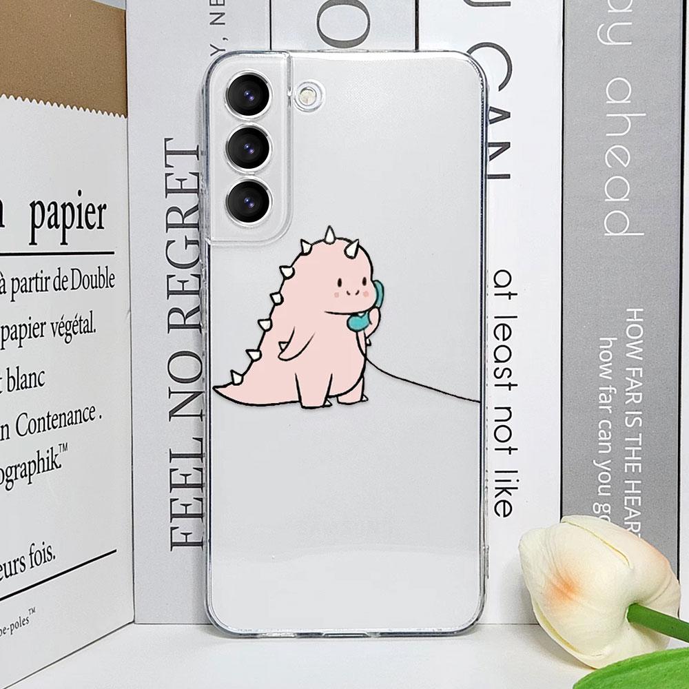 Cute Green Pink Dinosaur Couple Phone Case for Samsung Galaxy S25 S24 S23 S22 S21 Ultra Plus FE clear Soft Covers Paired Fundas Samsung S25
Cute Green Pink Dinosaur Couple Phone Case for Samsung Galaxy S25 S24 S23 S22 S21 Ultra Plus FE clear Soft Covers Paired Fundas Samsung S25