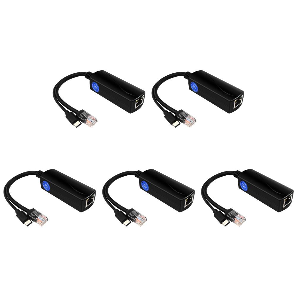 - Гигабитный разветвитель PoE 48 В на 5 В, 4 А, адаптер USB C IEEE802.3af/at для Raspberry P
- Гигабитный разветвитель PoE 48 В на 5 В, 4 А, адаптер USB C IEEE802.3af/at для Raspberry P