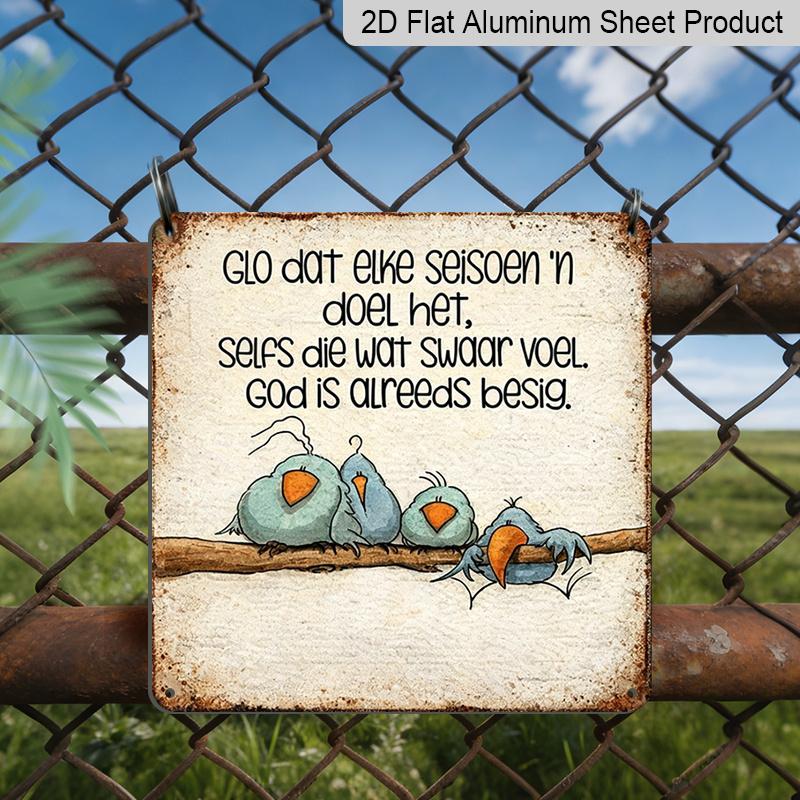 2D Flat - 1pc Vintage Aluminum Metal Sign, Outdoor Decorative Wall Plaque, Retro Tin Style, Self-Care, Let Go of The Season, Trust The Journey 20*20cm
2D Flat - 1pc Vintage Aluminum Metal Sign, Outdoor Decorative Wall Plaque, Retro Tin Style, Self-Care, Let Go of The Season, Trust The Journey 20*20cm